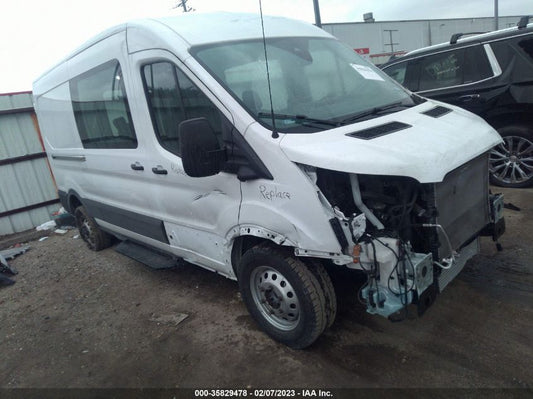 2022 FORD TRANSIT CREW VAN VIN: 1FTYE1DG2NKA18870