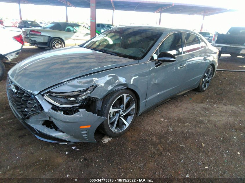 2021 HYUNDAI SONATA SEL PLUS VIN: 5NPEJ4J29MH128272