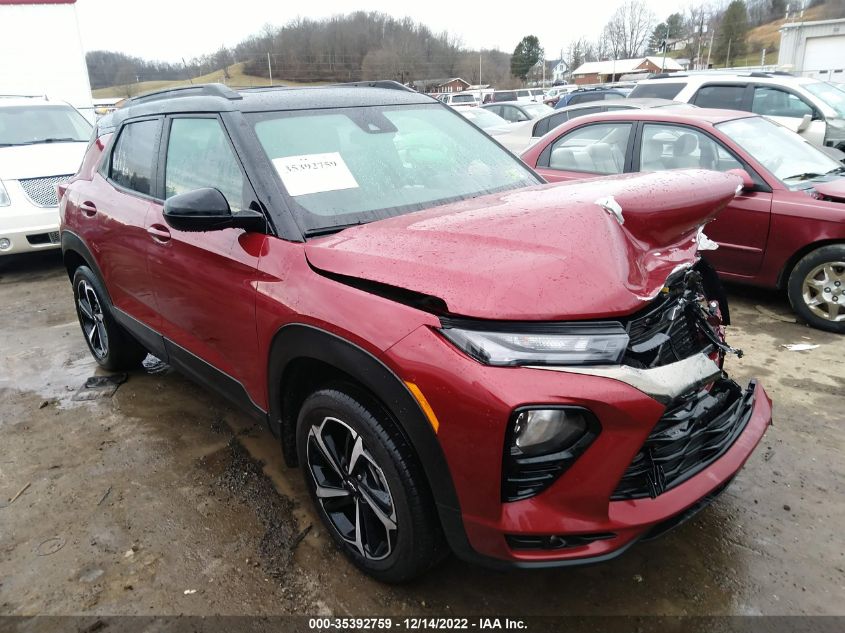 2021 CHEVROLET TRAILBLAZER RS VIN: KL79MUSL8MB144218