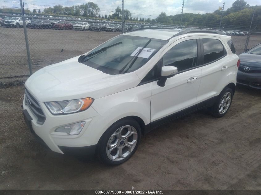 2021 FORD ECOSPORT SE VIN: MAJ3S2GE7MC443504