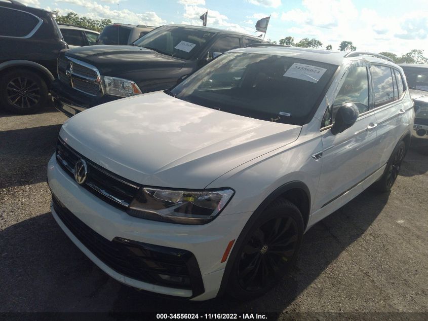 2021 VOLKSWAGEN TIGUAN SE/SE R-LINE BLACK/SEL VIN: 3VV3B7AX8MM136330