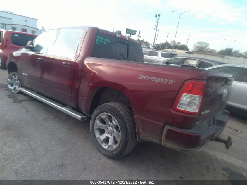 2022 RAM 1500 LONE STAR VIN: 1C6SRFFT0NN418952