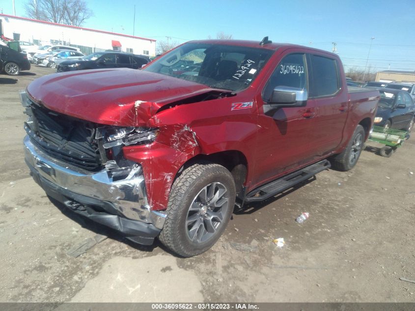 2022 CHEVROLET SILVERADO 1500 LTD LT VIN: 3GCUYDED2NG122424