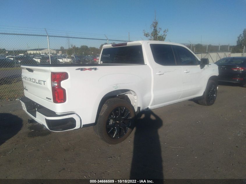 2022 CHEVROLET SILVERADO 1500 LTD RST VIN: 1GCUYEEL0NZ199144