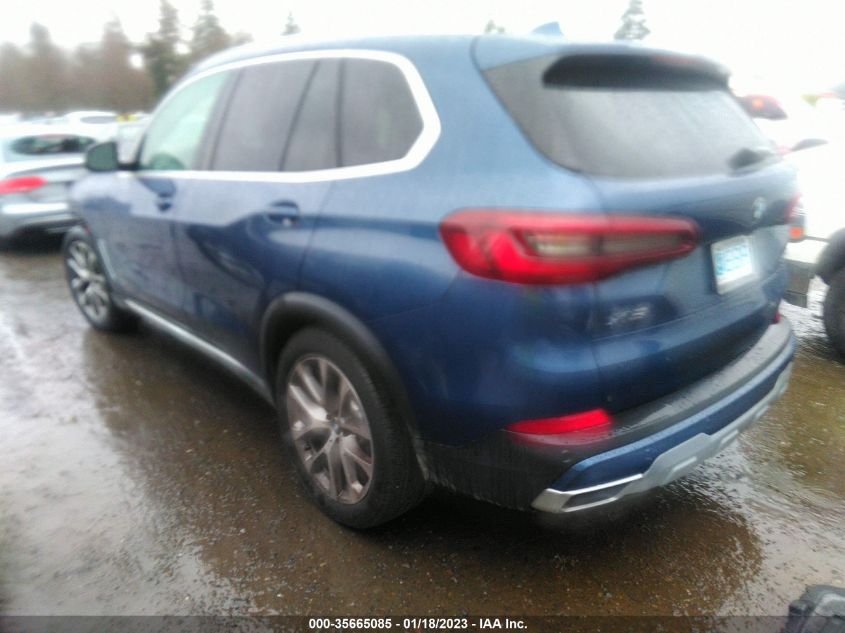 2021 BMW X5 XDRIVE40I VIN: 5UXCR6C04M9F36020