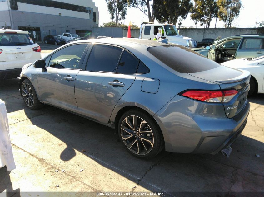 2022 TOYOTA COROLLA SE/SE NIGHTSHADE/APEX SE VIN: JTDP4MCE4NJ083306