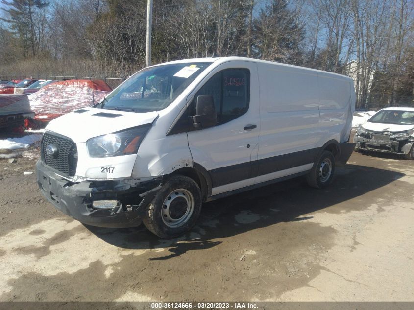 2022 FORD TRANSIT CARGO VAN VIN: 1FTYE1Y88NKA40648
