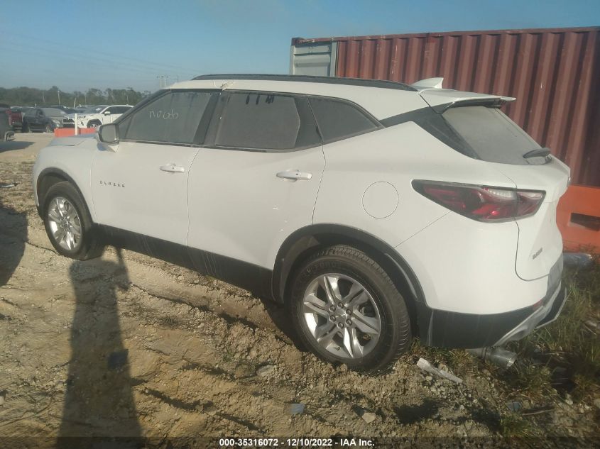 2021 CHEVROLET BLAZER LT VIN: 3GNKBCRS5MS533797