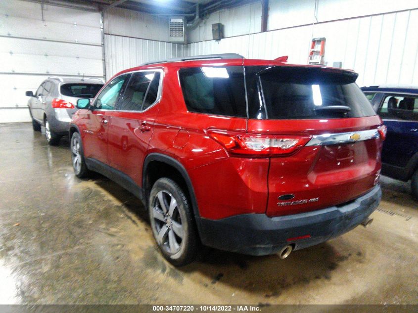 2021 CHEVROLET TRAVERSE LT LEATHER VIN: 1GNEVHKW3MJ174563