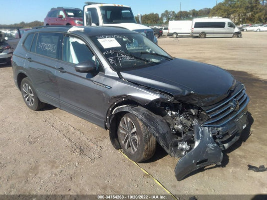 2022 VOLKSWAGEN TIGUAN S VIN: 3VV0B7AX8NM042906