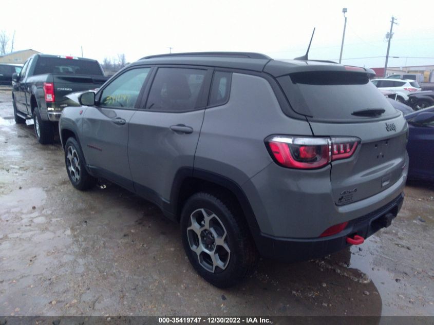 2022 JEEP COMPASS TRAILHAWK VIN: 3C4NJDDB0NT163408