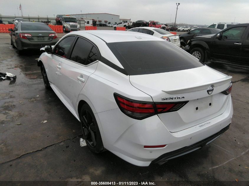 2021 NISSAN SENTRA SR VIN: 3N1AB8DV6MY316942