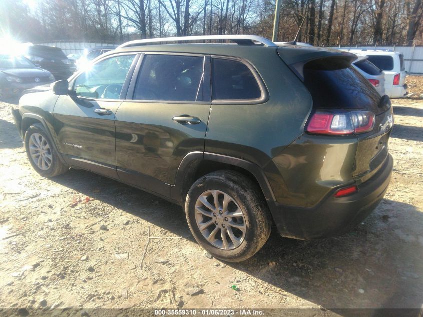 2021 JEEP CHEROKEE LATITUDE VIN: 1C4PJLCB6MD164927