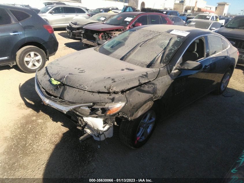 2022 CHEVROLET MALIBU LS VIN: 1G1ZB5STXNF213024