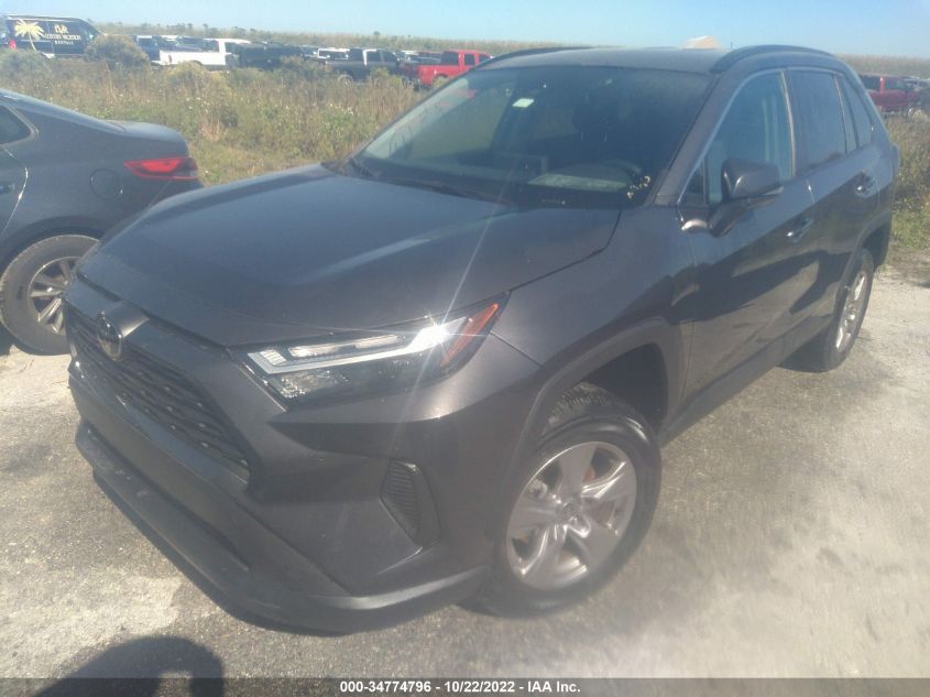 2022 TOYOTA RAV4 XLE VIN: 2T3W1RFV0NW187564