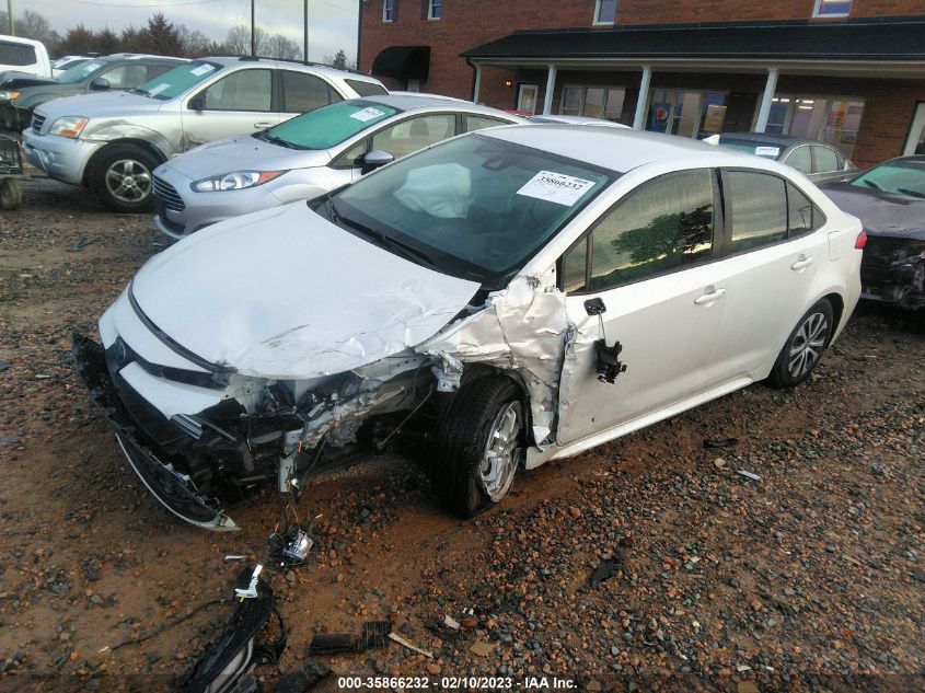 2022 TOYOTA COROLLA HYBRID LE VIN: JTDEAMDE4N3003683