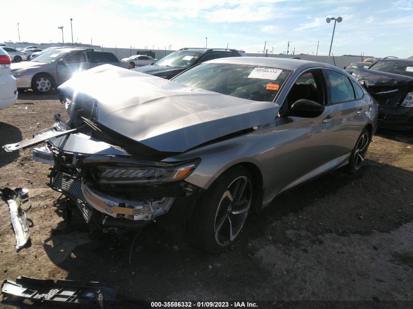 2021 HONDA ACCORD SEDAN SPORT VIN: 1HGCV1F31MA023861