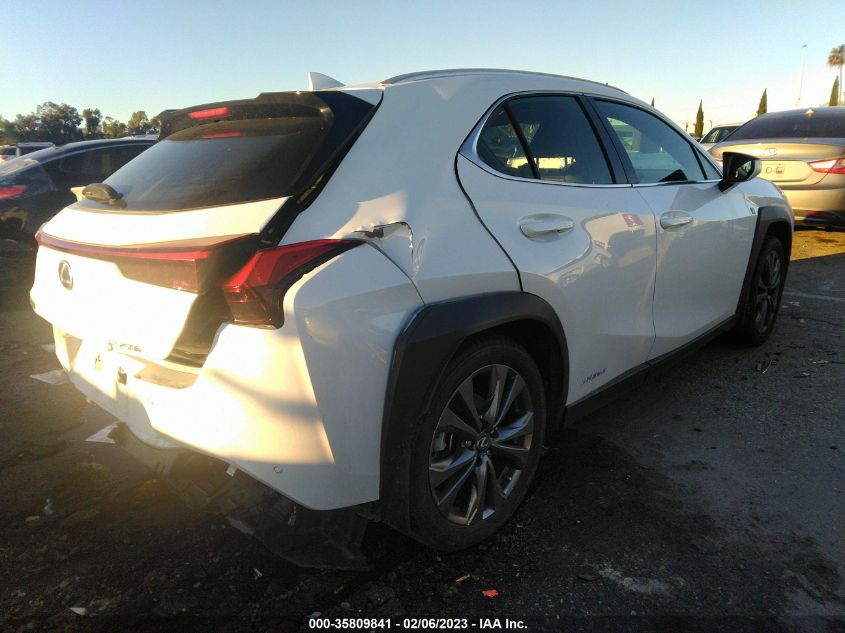 2021 LEXUS UX UX 250H F SPORT VIN: JTHE9JBH6M2039107