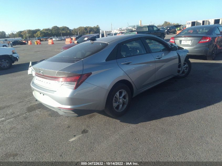 2021 HYUNDAI ELANTRA SE VIN: 5NPLL4AG6MH016655
