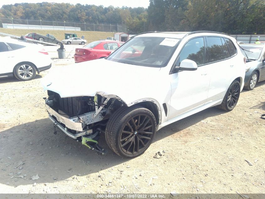 2021 BMW X5 XDRIVE40I VIN: 5UXCR6C01M9F56662