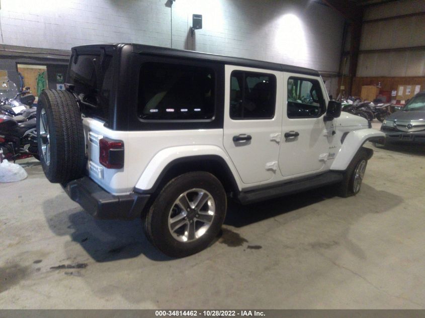 2023 JEEP WRANGLER SAHARA VIN: 1C4HJXEG6PW501626