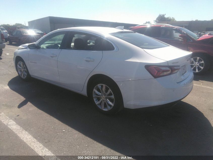 2021 CHEVROLET MALIBU LT VIN: 1G1ZD5ST1MF011679