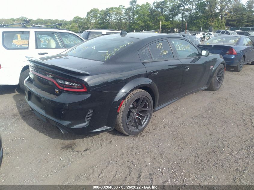 2021 DODGE CHARGER SCAT PACK WIDEBODY VIN: 2C3CDXGJ8MH630525