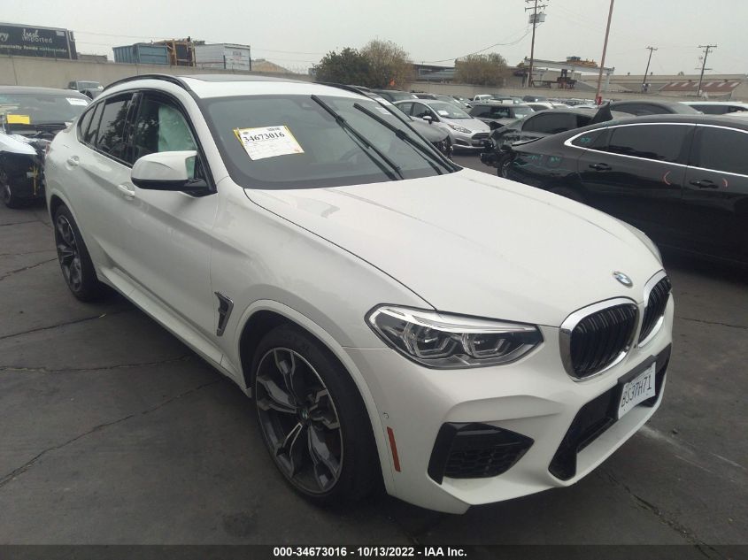 2021 BMW X4 M VIN: 5YMUJ0C01M9E03667