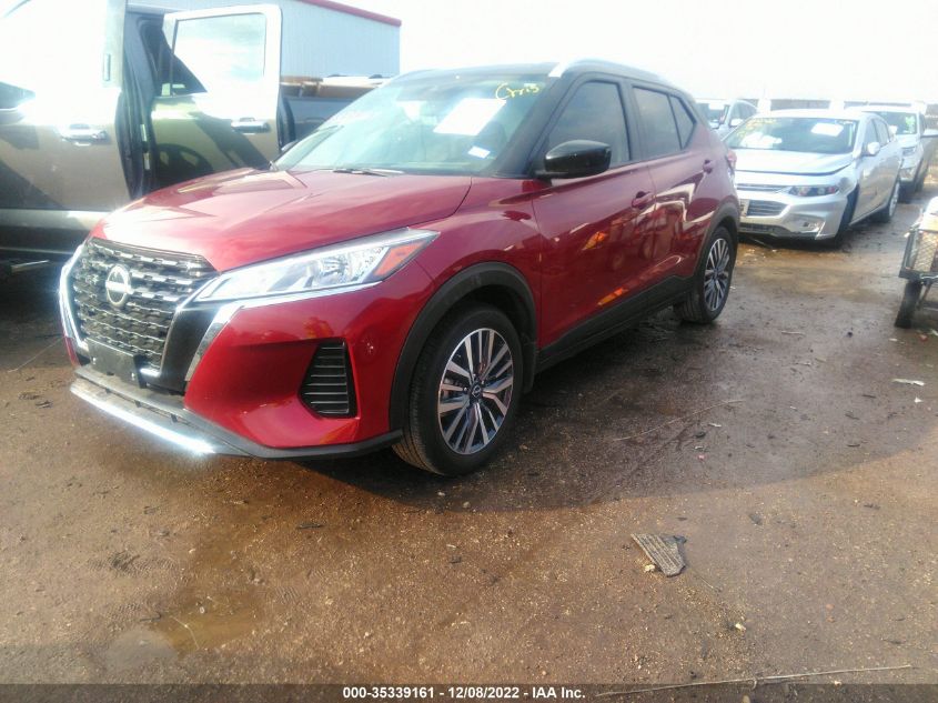 2022 NISSAN KICKS SV VIN: 3N1CP5CV4NL494387