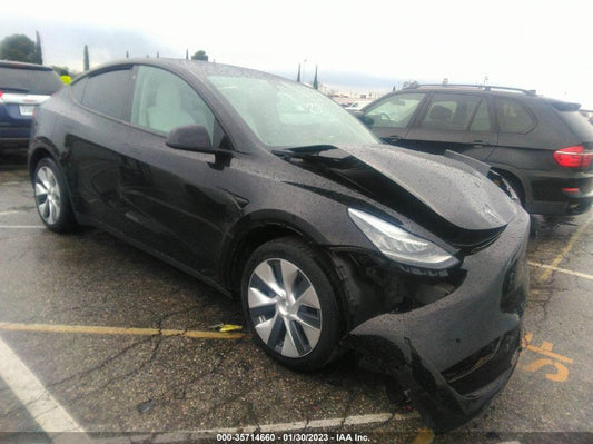 2022 TESLA MODEL Y LONG RANGE VIN: 7SAYGDEE8NF339529