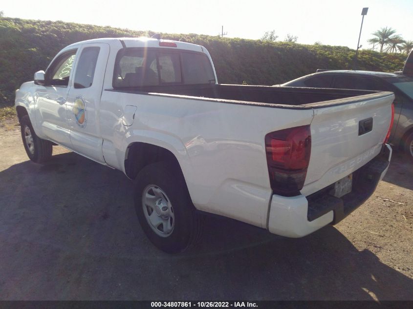 2021 TOYOTA TACOMA 2WD SR/SR5 VIN: 3TYRX5GN7MT008234