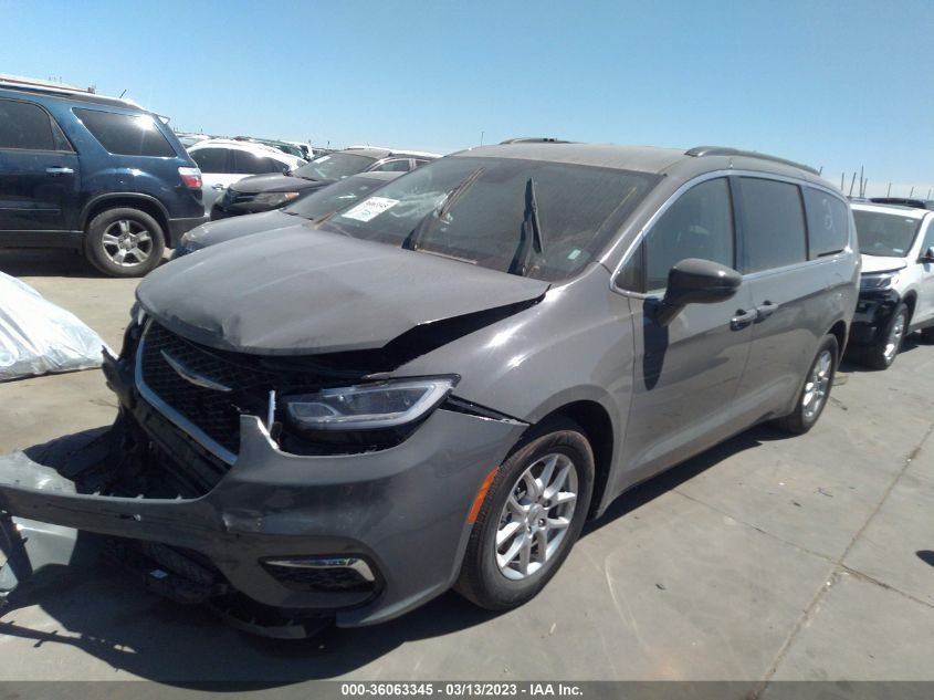 2022 CHRYSLER PACIFICA TOURING L VIN: 2C4RC1BG8NR177505