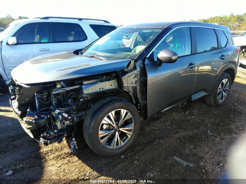 2022 NISSAN ROGUE SV VIN: 5N1BT3BA1NC708668