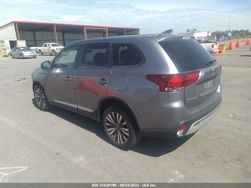 2020 MITSUBISHI OUTLANDER ES VIN: JA4AD2A3XLZ047981