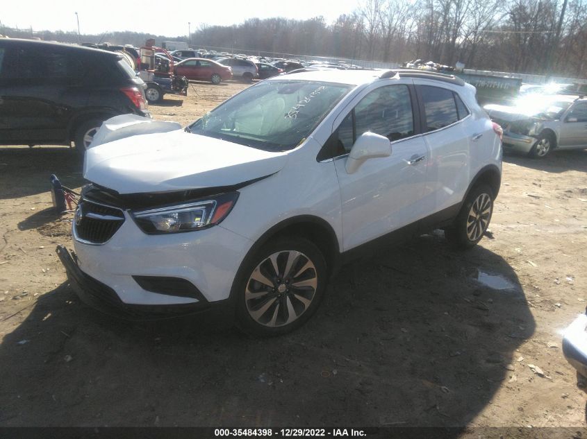 2021 BUICK ENCORE PREFERRED VIN: KL4CJESM7MB374522