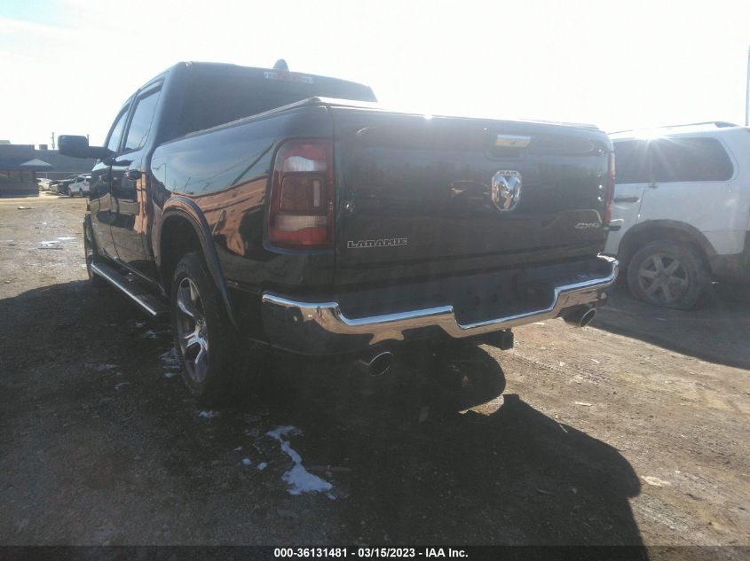 2022 RAM 1500 LARAMIE VIN: 1C6SRFJTXNN376877