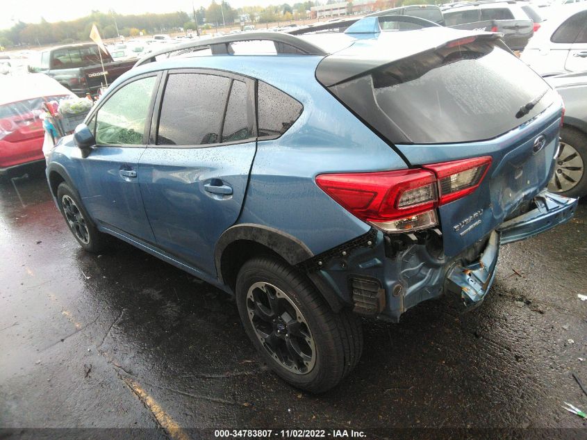 2021 SUBARU CROSSTREK PREMIUM VIN: JF2GTAPC7MH367904