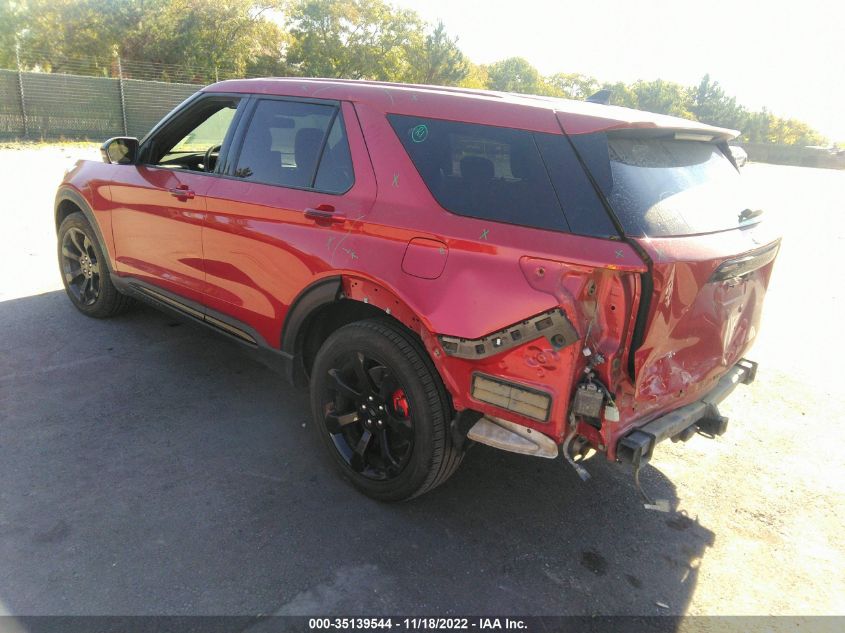 2022 FORD EXPLORER ST VIN: 1FM5K8GC4NGA74644