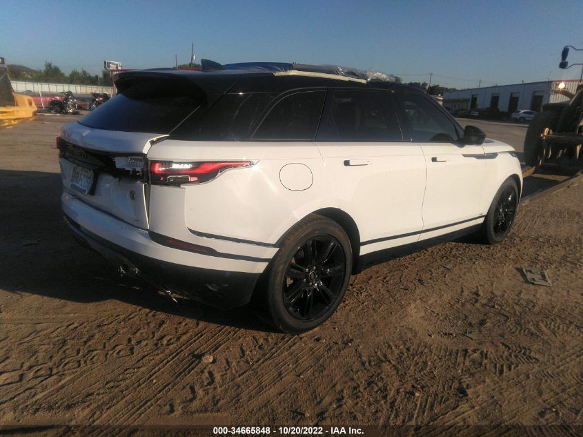 2021 LAND ROVER RANGE ROVER VELAR R-DYNAMIC S VIN: SALYT2EU1MA313049