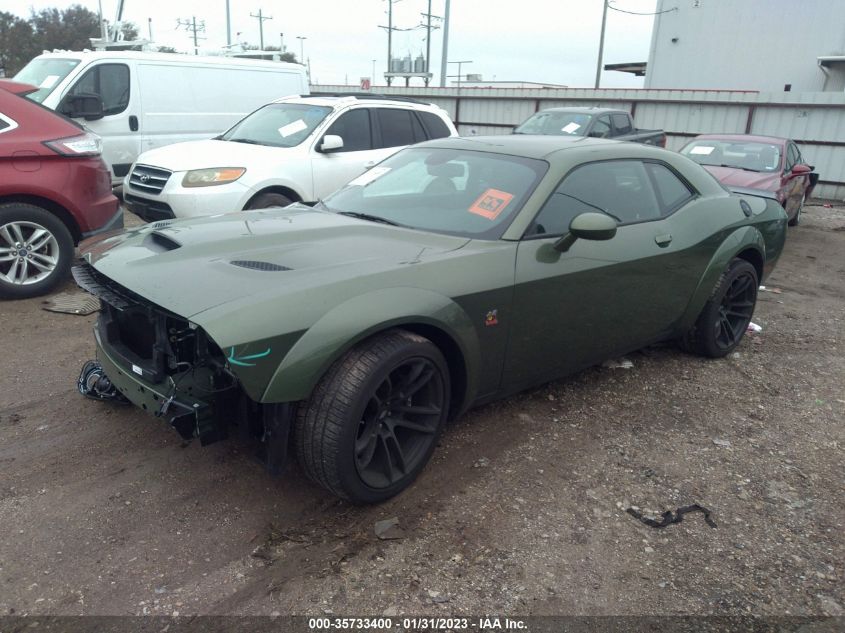 2022 DODGE CHALLENGER R/T SCAT PACK WIDEBODY VIN: 2C3CDZFJ2NH226764