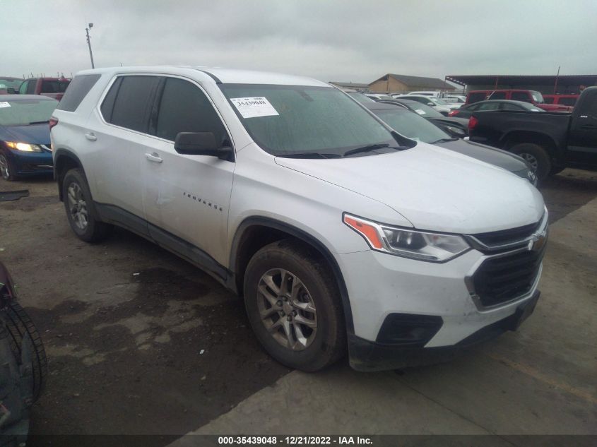 2020 CHEVROLET TRAVERSE LS VIN: 1GNERFKW0LJ183888