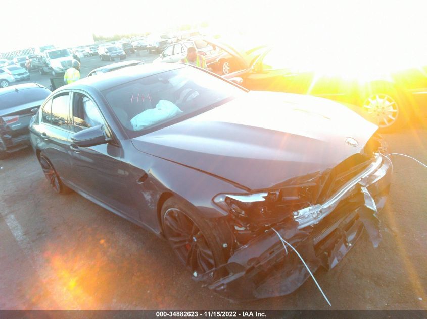 2021 BMW M5 VIN: WBS83CH01MCF80214