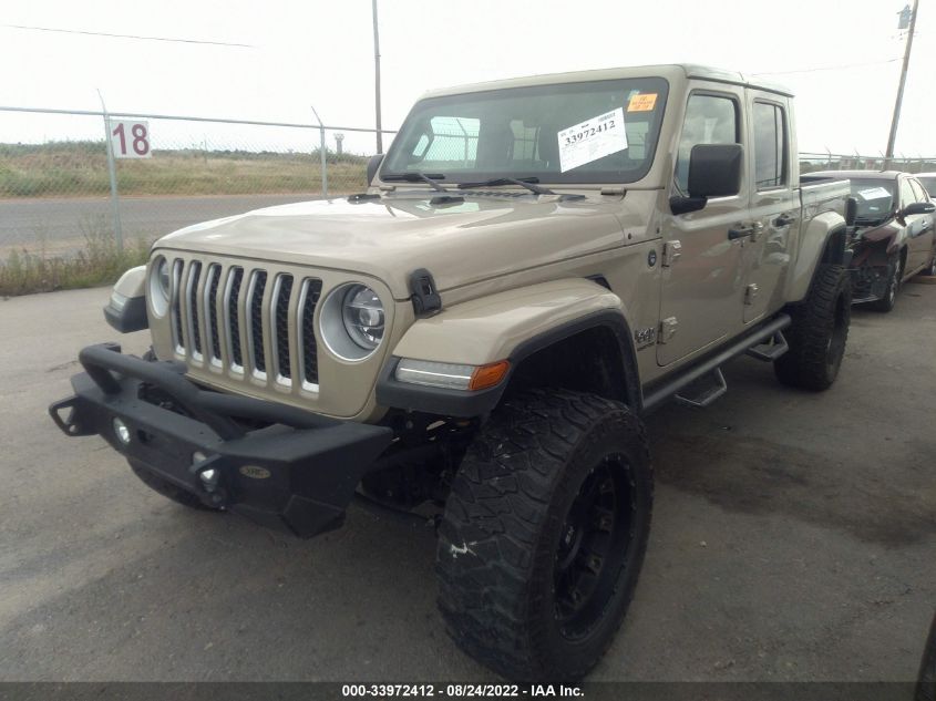 2020 JEEP GLADIATOR OVERLAND VIN: 1C6HJTFG8LL162474