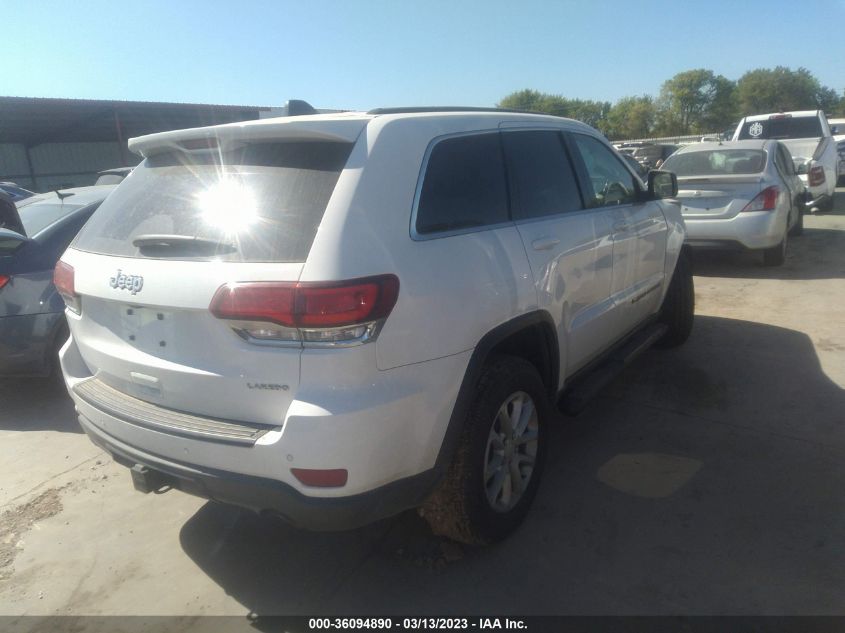 2022 JEEP GRAND CHEROKEE WK LAREDO X VIN: 1C4RJEAG3NC127246