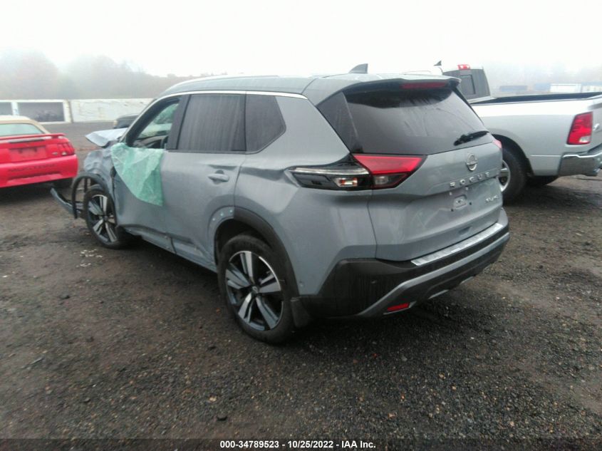 2022 NISSAN ROGUE SL VIN: 5N1BT3CB1NC696691