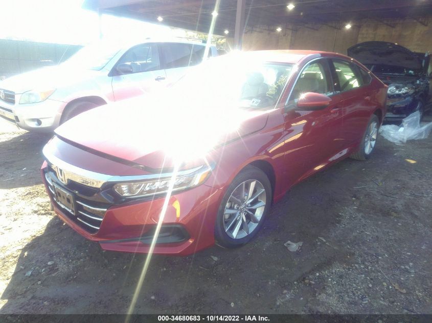 2022 HONDA ACCORD SEDAN LX VIN: 1HGCV1F13NA077548