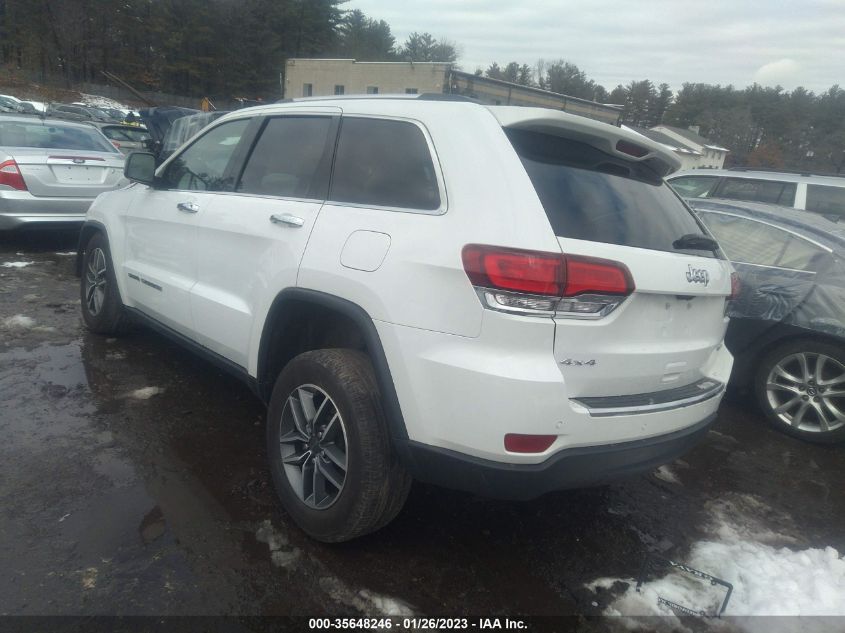 2021 JEEP GRAND CHEROKEE LIMITED VIN: 1C4RJFBG2MC565257
