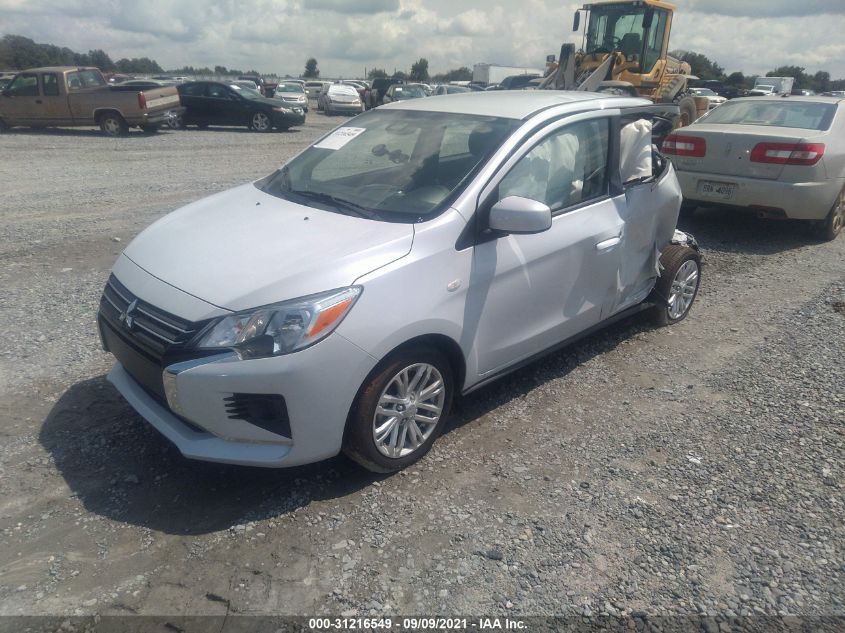 2021 MITSUBISHI MIRAGE G4 ES/LE/CARBONITE EDITION VIN: ML32FUFJ4MHF06460