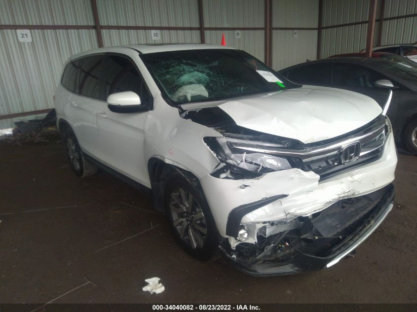 2021 HONDA PILOT EX-L VIN: 5FNYF5H58MB025685