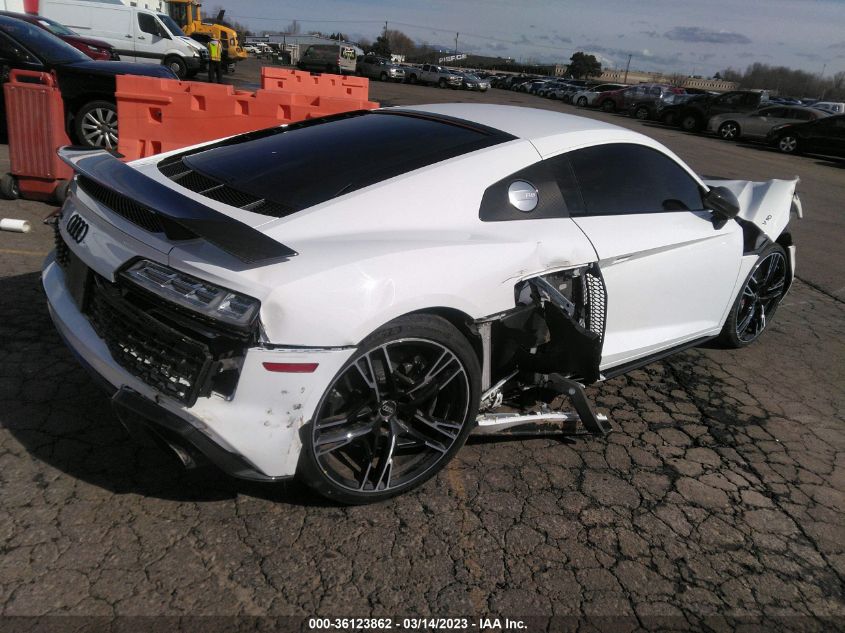 2022 AUDI R8 COUPE V10 PERFORMANCE VIN: WUAKBAFX2N7900333